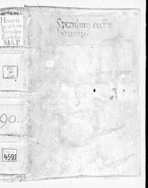Speculum ecclesiae - BSB Clm 4590