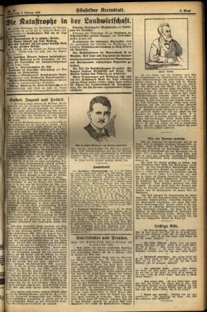 Zweite Ausgabe vom Donnerstag, den 09. Februar 1928.