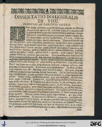Praelusio Ac Partitio Operis.
