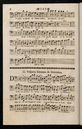 8-15, II. Vesperae solennes de Dominica