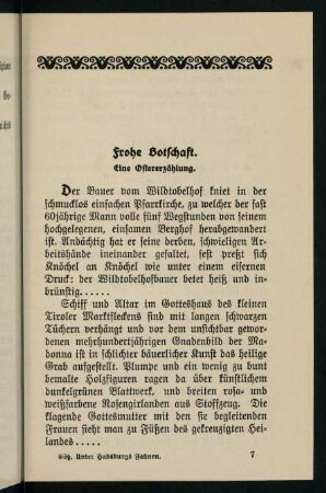 97-109, Frohe Botschaft