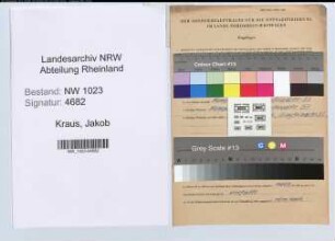 Entnazifizierung Jakob Kraus , geb. 03.05.1895 (Vermessungsbeamter)