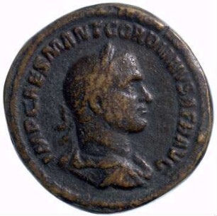 Münze, Sesterz, 238