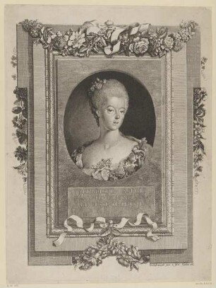 Bildnis der Frederique Sophie Wilhelmine Princesse de Prusse