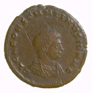 Münze, Follis, 317 - 318