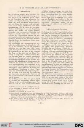 2. Geschichte der lokalen Forschung