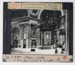 Rom, St. Peter: Vierung und Chor