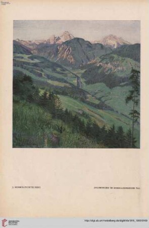 35: Joseph Schmid-Fichtelbergs Landschaften
