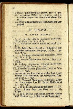 In Octavo et forma minore.