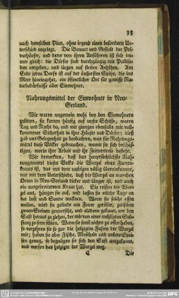 Nahrungsmittel der Einwohner in Neu-Seeland
