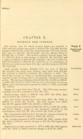 Chapter X. Revenue and finance