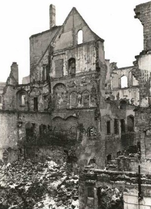 Dresden. Schloßstraße/Ecke Kanzleistraße. Alte Münze
