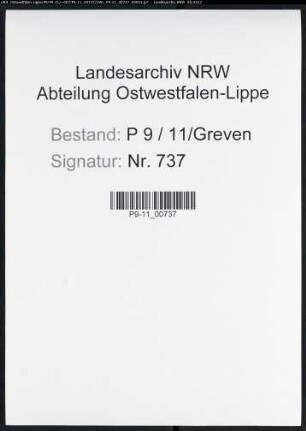 Namensverzeichnis Greven, Todesfälle