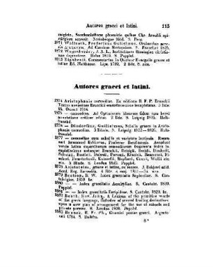 Autores graeci et latini