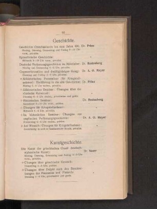 Kunstgeschichte.