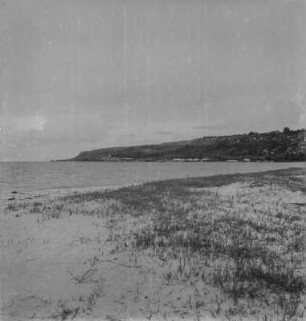 Bucht von Bukoba : Blick entlang des Strandes von Bukoba am Victoriasee