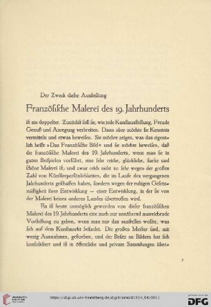 Französische Malerei des 19. Jahrhunderts