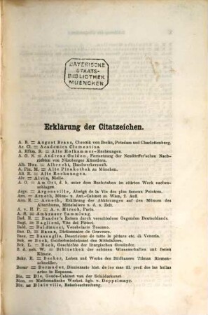 Kunst und Kunstgewerbe vom frühesten Mittelalter bis Ende des achtzehnten Jahrhunderts : ein Hand- und Nachschlagebuch zur leichteren Orientirung in Fächern und Schulen, Meistern, Nachahmungen, Mustern, Technik, Zeichen und Literatur
