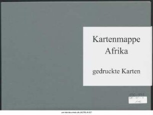Nordafrika, größere Teile : 1750-1859 : Kartensammlung
