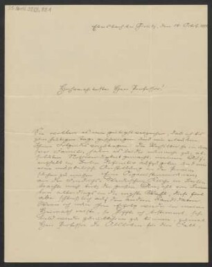 Brief an Woldemar Bargiel : 18.10.1888