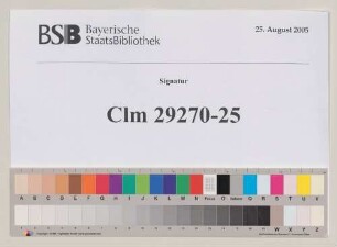 Biblia, Neues Testament, Epistolae - BSB Clm 29270(25