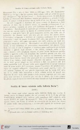 Secchia di bronzo esistente nella Galleria Doria