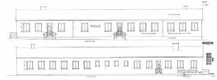 Heilbronn Hbf: Rbf Heilbronn- Böckingen, Neubau Sotialgebäude Gleisinsel Nebengeb.