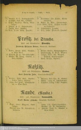 Prositz bei Staucha