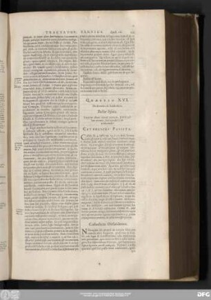 Quaestio XVI. De divortio ob Adulterium.
