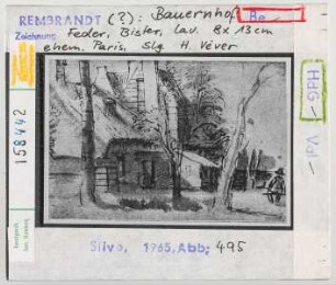 Rembrandt (?): Bauernhof