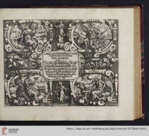 Pars Qvarta: Daniel Meißners/ P. L. C. Sciagraphia Cosmica, Oder: Eigentliche Abbildung/ Achthundert der mehrentheils vornehmsten Städte/ Vestungen und Schlösser/ so allenthalben in allen Theilen der Welt berühmt sind: Deren jeglichen schöne Emblemata, auch Lateinisch und Teutsche Verse ... beygefüget worden: darinen das vierte 100 Stätt ... Littera. D