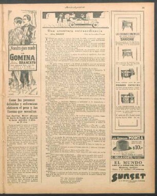 Una aventura extraordinaria
