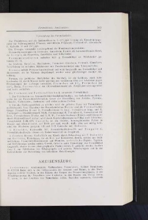 Ameisensäure.