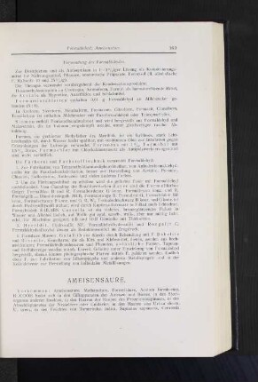 Ameisensäure.