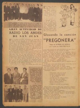Gran actividad de Radio Los Andes de San Jaun