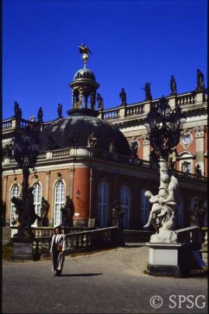 Potsdam, Park Sanssouci, Neues Palais.