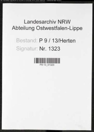 Sterberegister Standesamt Herten