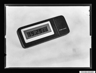 Digitale Tischuhr "Studio Quarz", Foto 1983