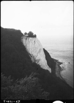 Rügen. Jasmund, Königsstuhl von Süden