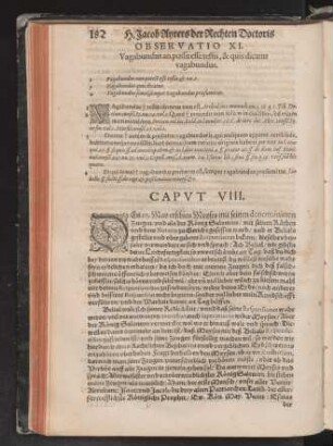 Capvt VIII.