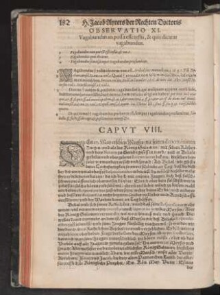 Capvt VIII.