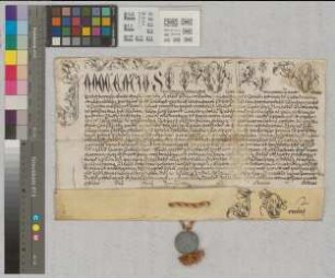 Papst Innozenz XI. erteilt Hermann Werner Domdechant zu Paderborn den Dispens (Absolution) zur Bischofswahl. USS