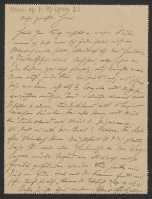 Brief an Emil Gutmann, 22.04.1907