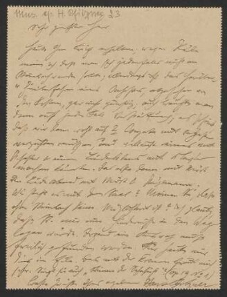 Brief an Emil Gutmann, 22.04.1907