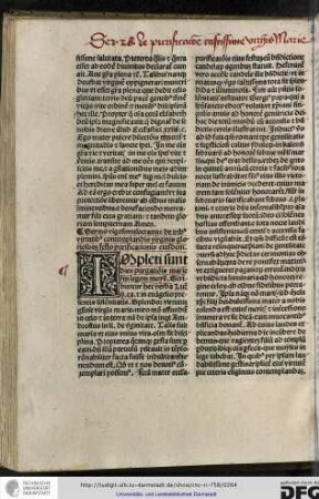 Sermo vigesimusoctavus de tribus virtutibus contemplandis virginis gloriose in festo purificationis eiusdem.