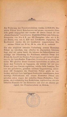 Luksch's illustrirter Führer für die Stilfserjoch-Routen