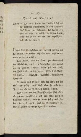 271-273, Drittes Kapitel