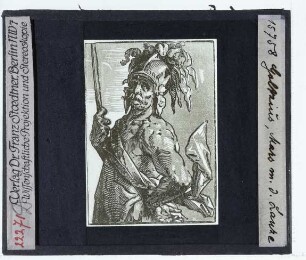 Goltzius, Mars (Druck, Holzschnitt)
