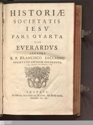 Pars Qvarta: Pars Qvarta Sive Everhardvs