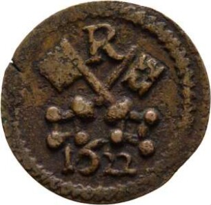 Münze, Pfennig, 1622